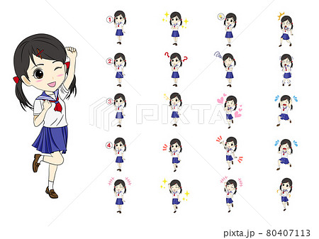 セーラー服 学生 ポーズ セーラー服 学生 ポーズ 80407113
