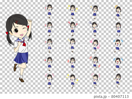 セーラー服 学生 ポーズ セーラー服 学生 ポーズ 80407113