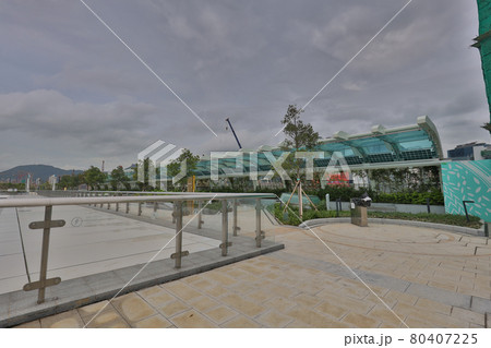 the seasonal walkways at Kai Tak Sky Garden, HK 25 June 2021 80407225