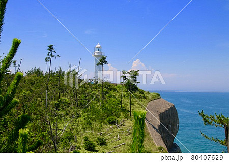 鵜ノ尾崎灯台（福島県・相馬市） 80407629