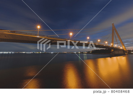 常吉大橋 夜景 80408468