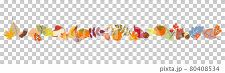 Handwritten parts that can be used for autumn design 80408534