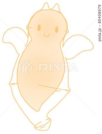 笑顔のダルマハダカカメガイ（橙色） 80408979