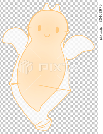 笑顔のダルマハダカカメガイ（橙色） 80408979