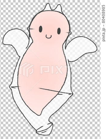 笑顔のダルマハダカカメガイ 80408985