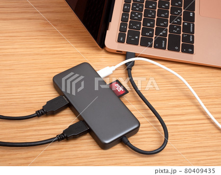 PCイメージ　USBハブ 80409435