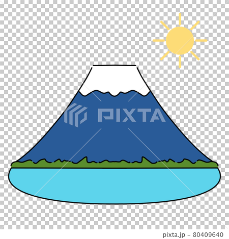 富士山 80409640