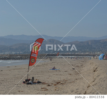 A sandy beach on the Pacific Ocean in Ventura, Ventura County, California A sandy beach on the Pacific Ocean in Ventura, Ventura County, California 80411538