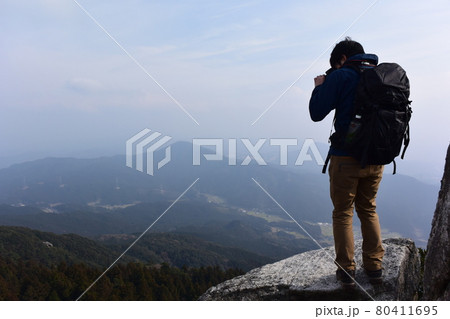 福岡県太宰府市の人気スポット 宝満山 福岡県太宰府市の人気スポット 宝満山 80411695