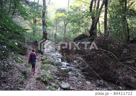 福岡県太宰府市の人気スポット 宝満山 福岡県太宰府市の人気スポット 宝満山 80411722
