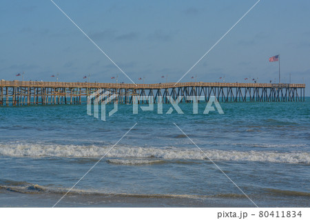 Ventura Pier at San Buenaventura State Beach on the Pacific Ocean in Ventura, Ventura County, California Ventura Pier at San Buenaventura State Beach on the Pacific Ocean in Ventura, Ventura County, California 80411834