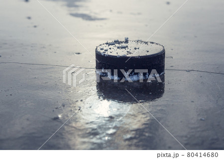 氷の上のパック 80414680