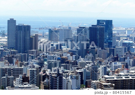 神戸市高層ビル群2の写真素材 [80415567] - PIXTA