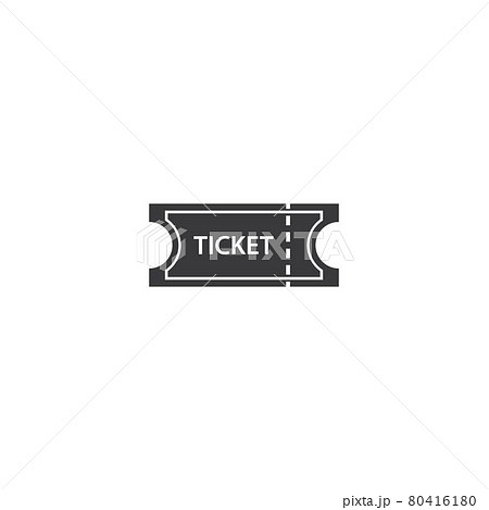 Ticket logo icon vector 80416180