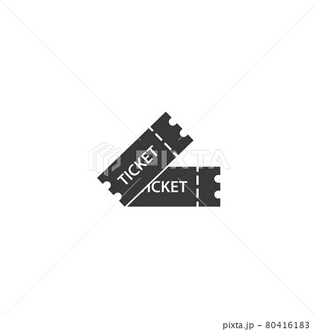Ticket logo icon vector 80416183