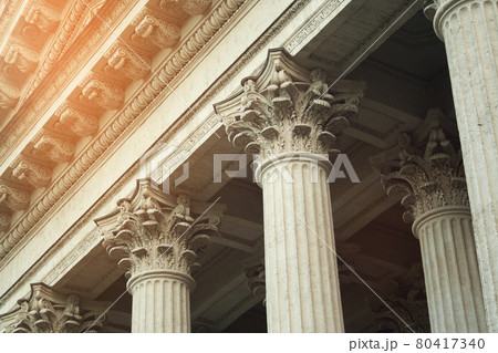 Beautiful carved stone columns Beautiful carved stone columns 80417340