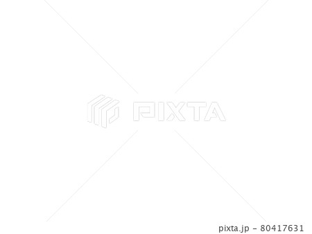 白い背景。B4横（250mm×353mm）サイズのイラスト素材 [80417631] - PIXTA