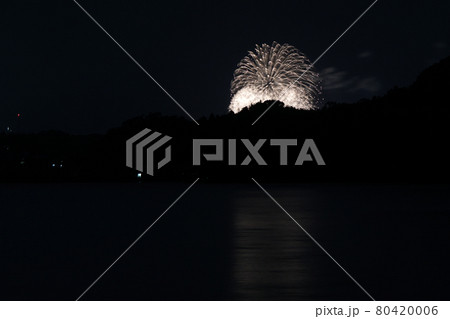 鳥取　四季の散歩　夏　青島　花火 80420006