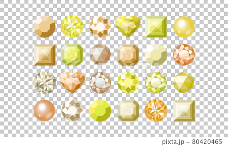 24顆黃色寶石 24顆黃色寶石 80420465