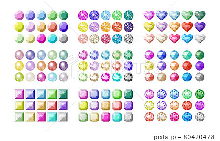 宝石セット（9種類15色） 80420478