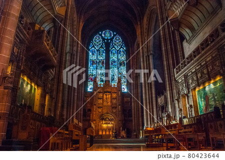 Anglican Cathedral Church of Christ in Liverpool. Anglican Cathedral Church of Christ in Liverpool. 80423644