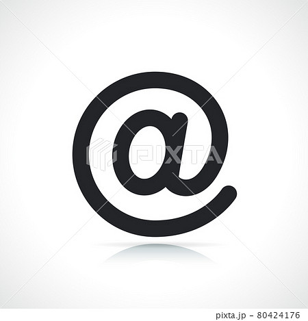 email or at sign icon email or at sign icon 80424176