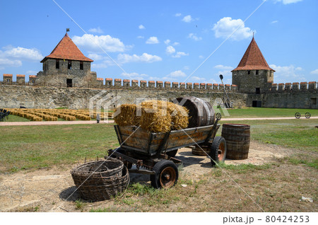 Old Turkish fortress Bender in Tighina, Transnistria, Moldova 80424253