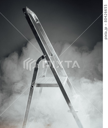 folding ladder in smoke folding ladder in smoke 80426655