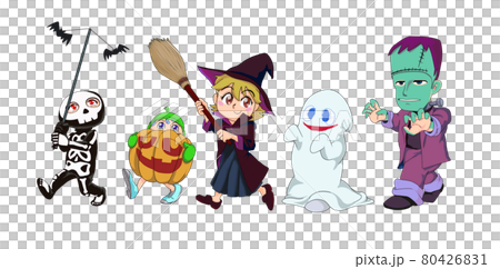子ども達のハロウィン仮装パレード 子ども達のハロウィン仮装パレード 80426831