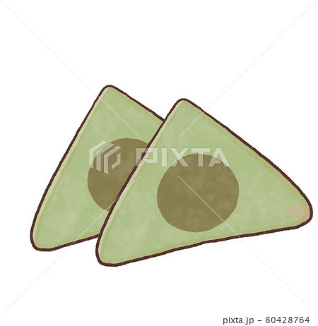 R もっとメルヘンな和菓子屋さん 八ツ橋b のイラスト素材