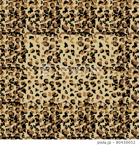 Leopard seamless pattern design illustration background 80430052