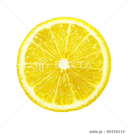 レモン イラスト リアル 断面 1 80430214