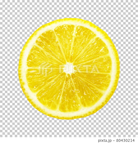 レモン イラスト リアル 断面 1 80430214