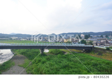 2020年夏の東北本線、福島駅から新白河駅までの車窓風景 80430226