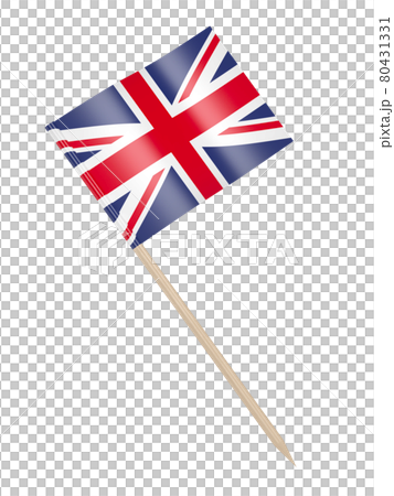 United Kingdom small paper flag 80431331