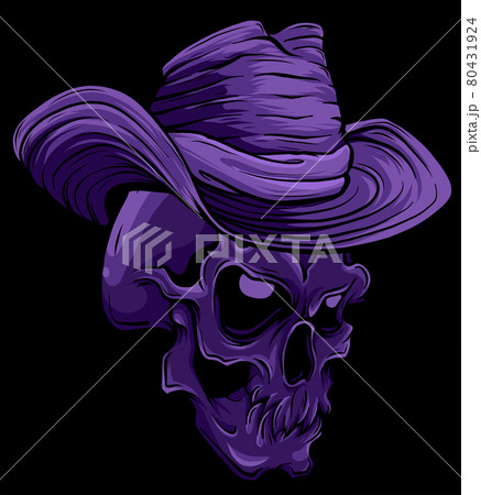 Gangster skull tattoo Death head with cigar and hat vector Stock Vector  Image  Art  Alamy