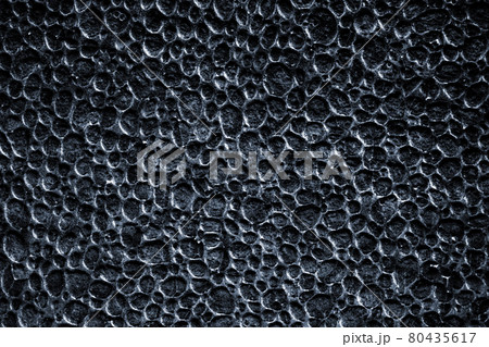 Polystyrene texture. Grey styrofoam foam material or white plastic pattern. Gray wall for board background. Blackboard wallpaper. 80435617