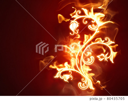Fiery flower Fiery flower 80435705