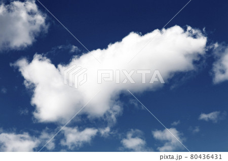 Blue sky with cumulus white clouds as nature background Blue sky with cumulus white clouds as nature background 80436431