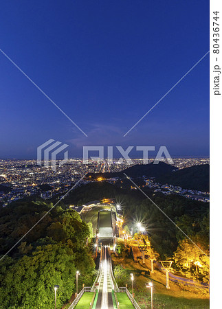 大倉山展望台からの札幌市夜景 80436744