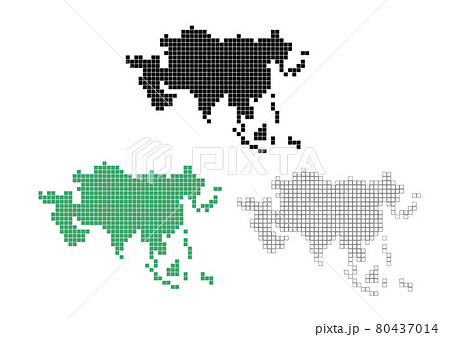 アジア-スクエアドット-3色セット 80437014