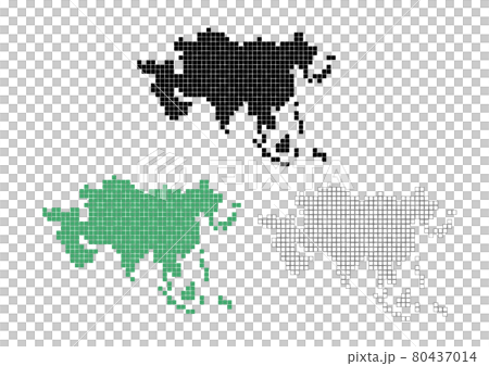 アジア-スクエアドット-3色セット 80437014