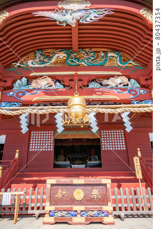武蔵御嶽神社拝殿　 80437354