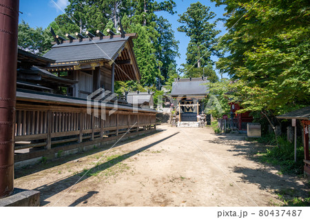 武蔵御嶽神社本殿と旧本殿 80437487
