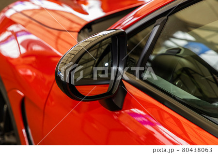 バックミラー old outer rear view mirror 80438063