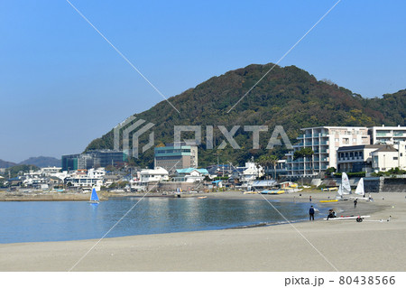 神奈川県葉山町 森戸海岸 海水浴場 神奈川県葉山町 森戸海岸 海水浴場 80438566