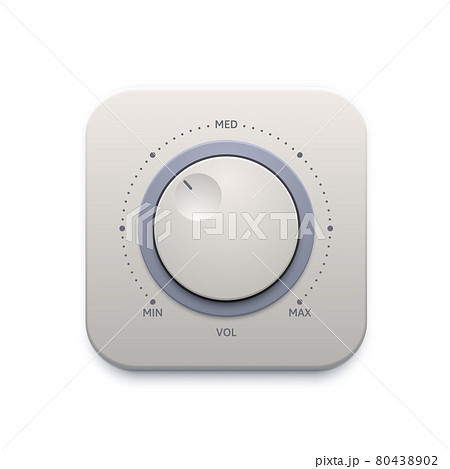 Music sound knob button, audio control switch 80438902