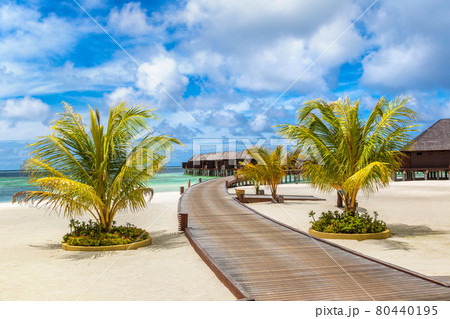 Water Villas (Bungalows) in the Maldives Water Villas (Bungalows) in the Maldives 80440195
