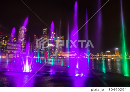 Laser show in Singapore 80440294