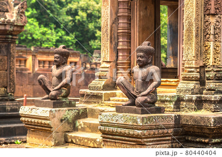Banteay Srei temple in Angkor Wat 80440404